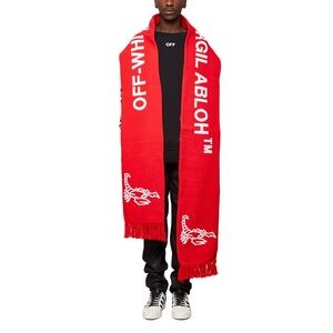 off white virgil abloh scorpion scarf SS2017